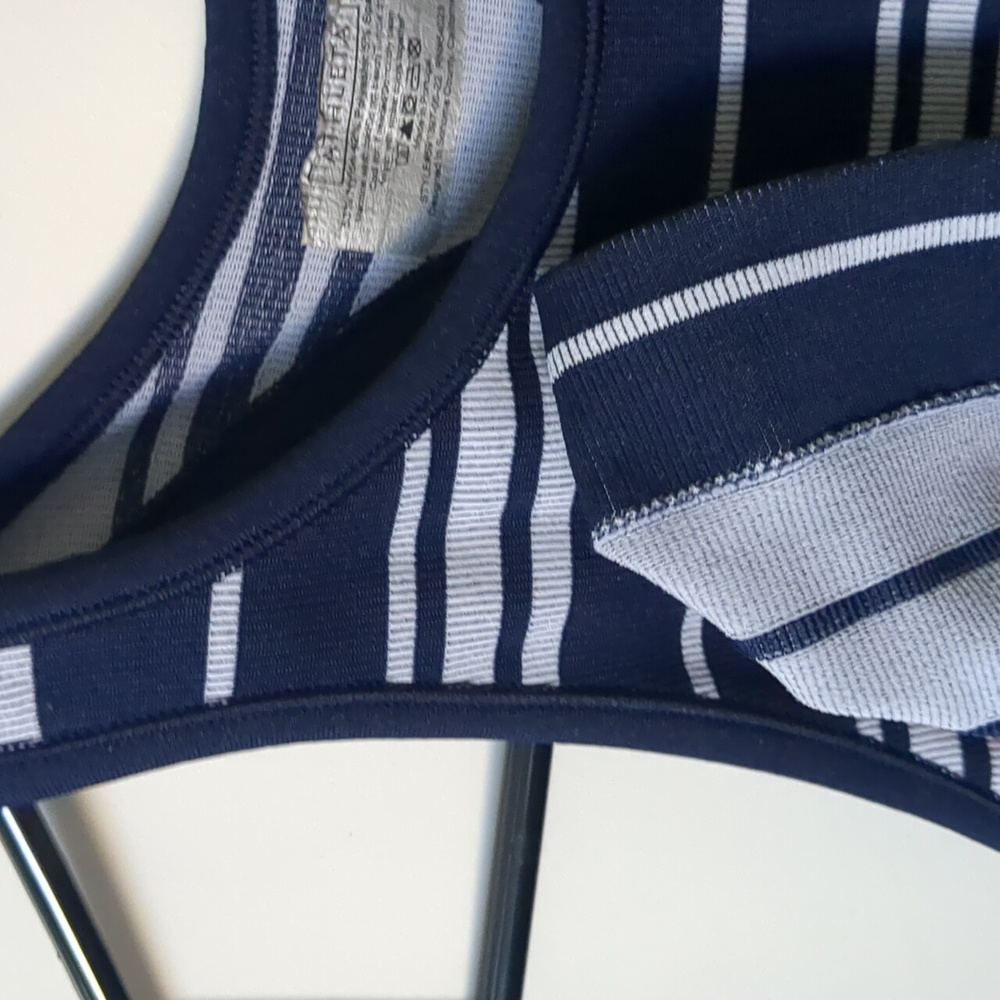 Athleta Racerback Striped Tank - Picture 3 of 4
